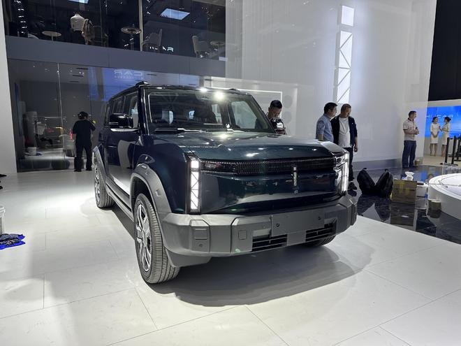 15万的潮盒电动SUV 奇瑞iCAR 03展前现身